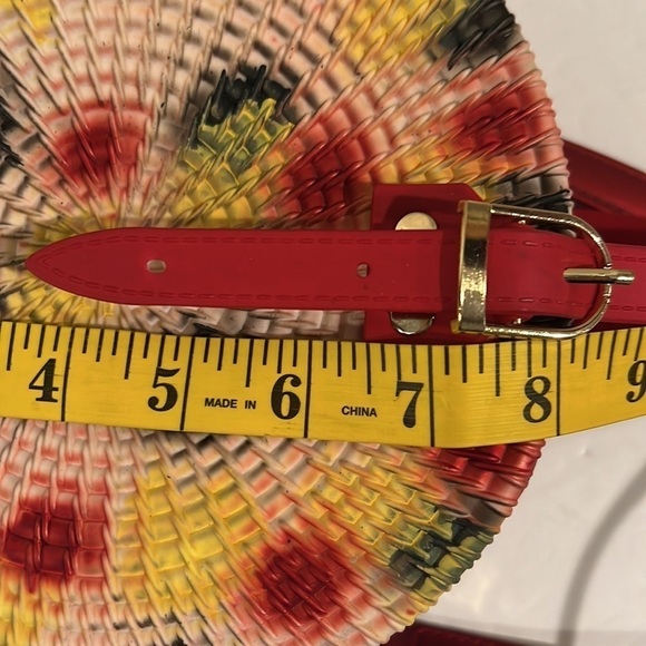 Colorful Round Pill Box Purse - Picture 10 of 11